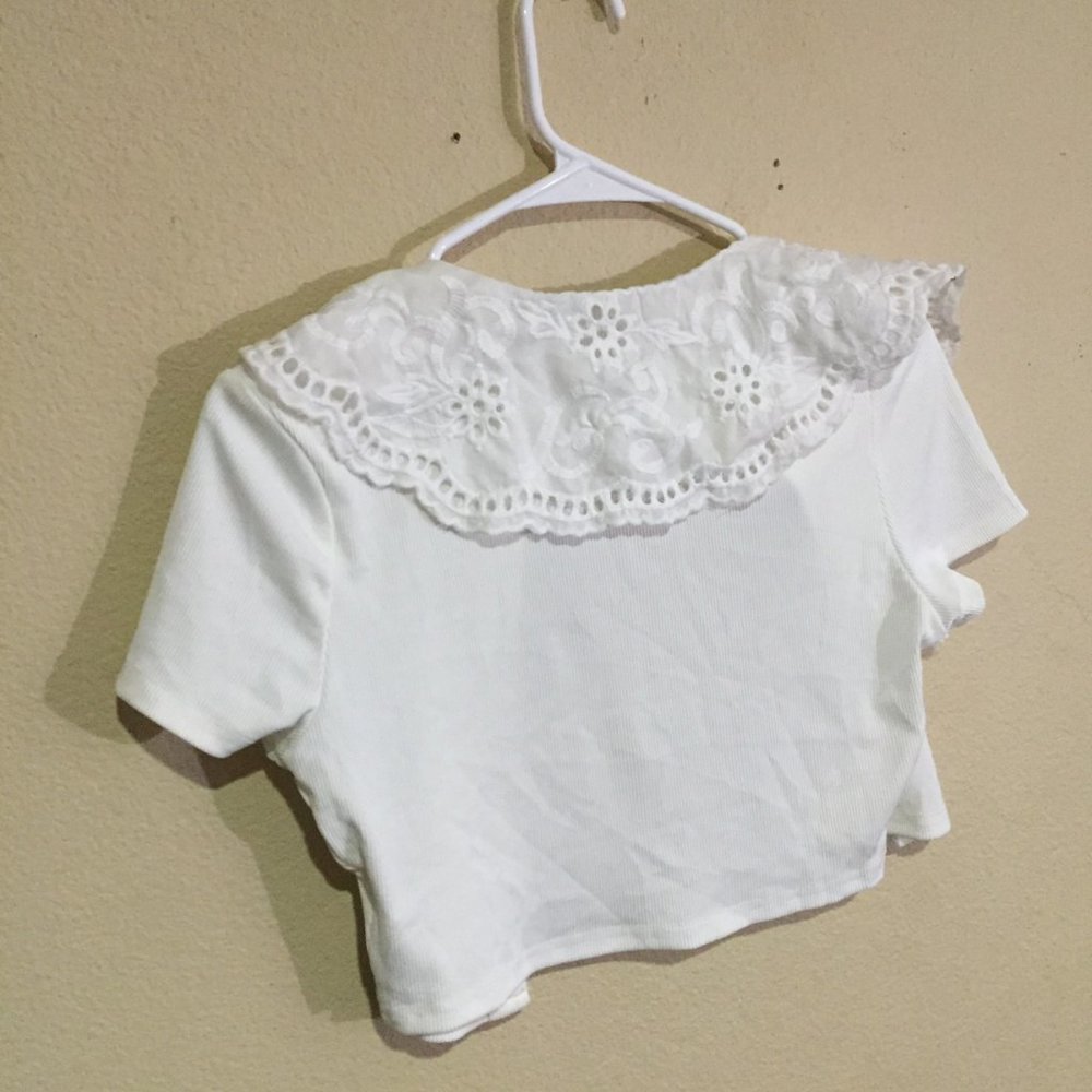 Shein White Top - Picture 2 of 7